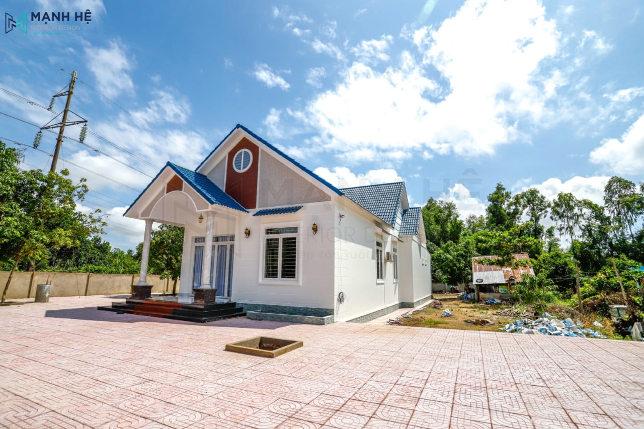 Thực tế thi công nhà cấp 4 mái thái