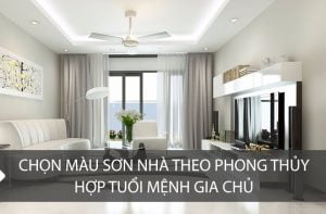 sơn nhà theo phong thủy theo mệnh