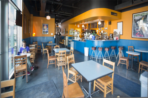 cách chọn mẫu sơn tường cho quán cafe