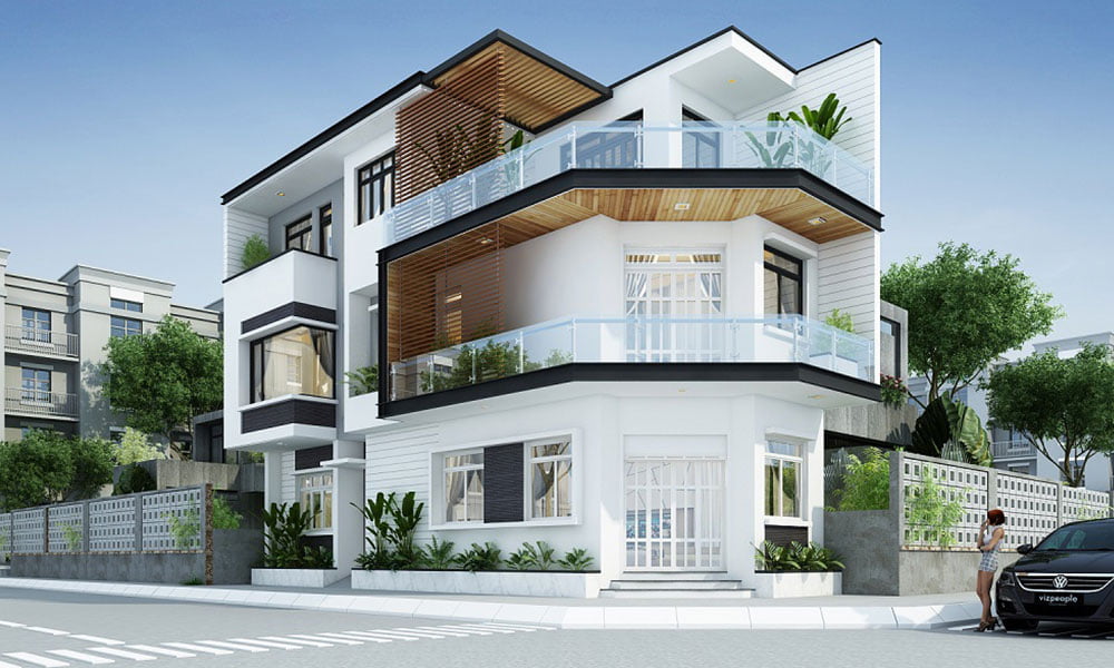 Gợi ý cho bạn xu hướng phối màu sơn ngoại thất đẹp - tinTH365