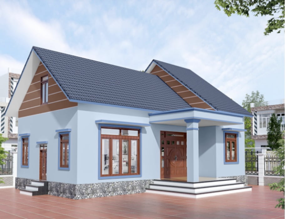 Top 30+ mẫu phối màu sơn trong nhà cấp 4 đẹp hợp xu hướng