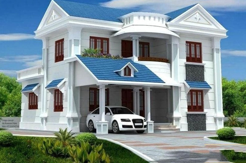 Sơn nhà màu trắng sứ kết hợp với màu gì để sang trọng và đẹp mắt