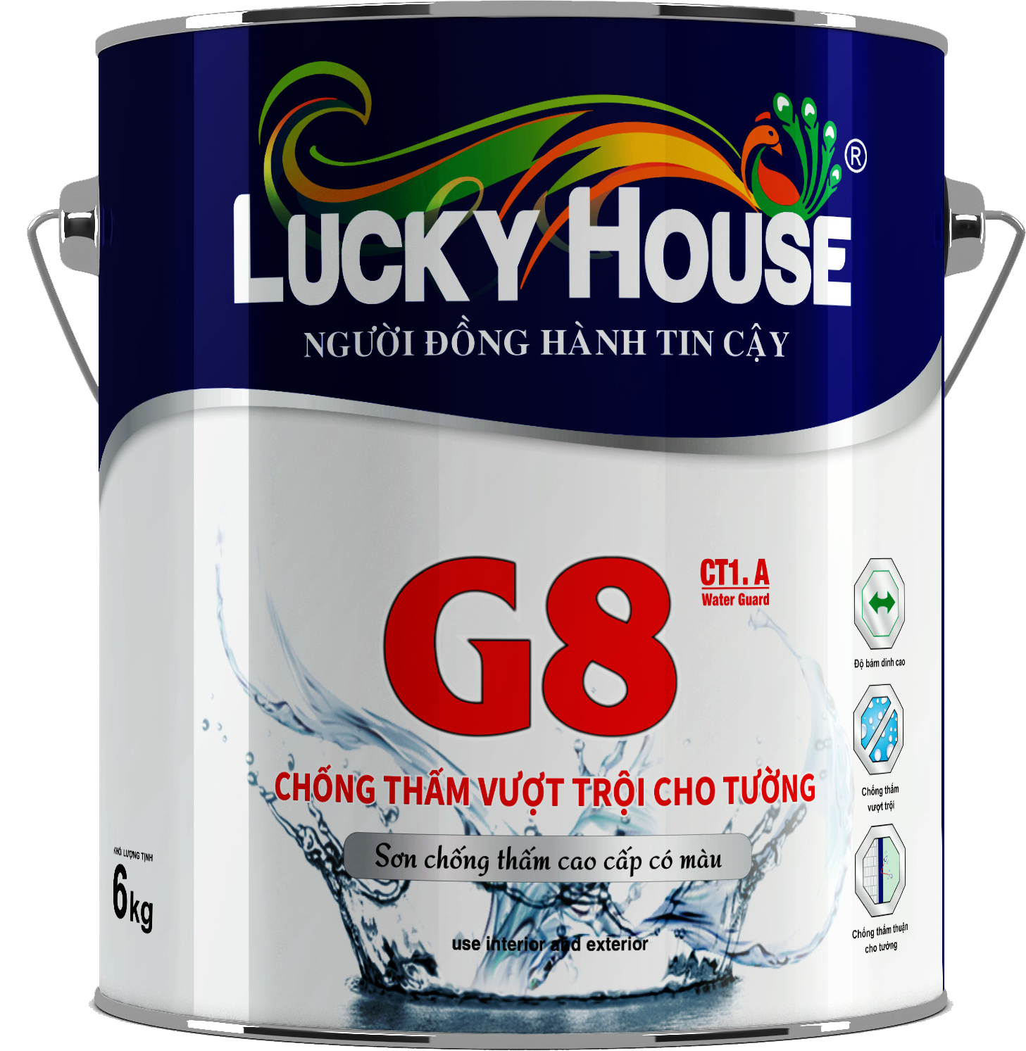 Sơn chống thấm đa năng Lucky