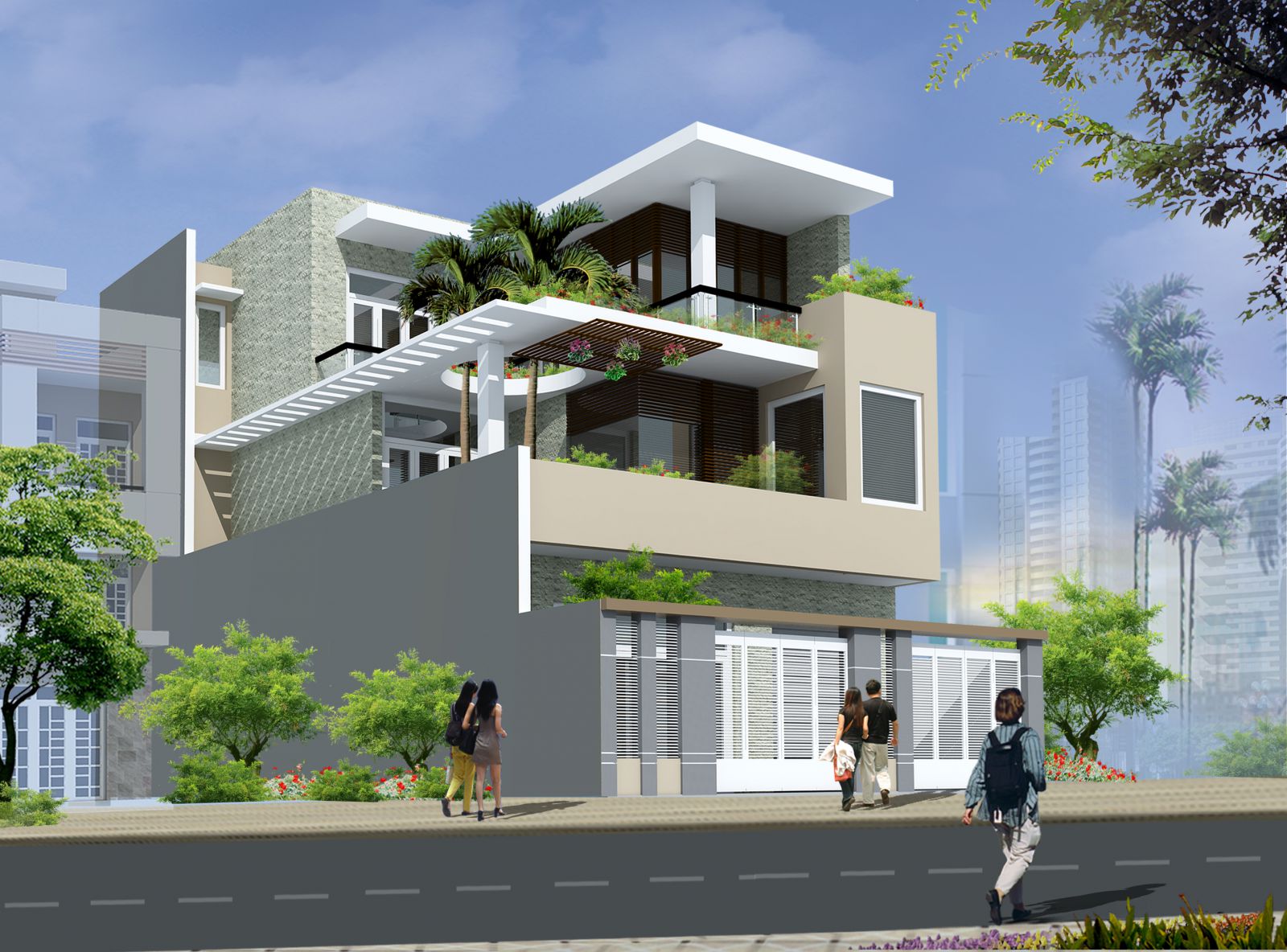 20+ Màu sơn nhà đẹp bên ngoài, dễ chịu, hợp phong thủy