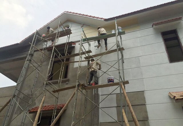 Hướng Dẫn Cách sơn chống thấm ngoài trời đơn giản và đúng kỹ thuật