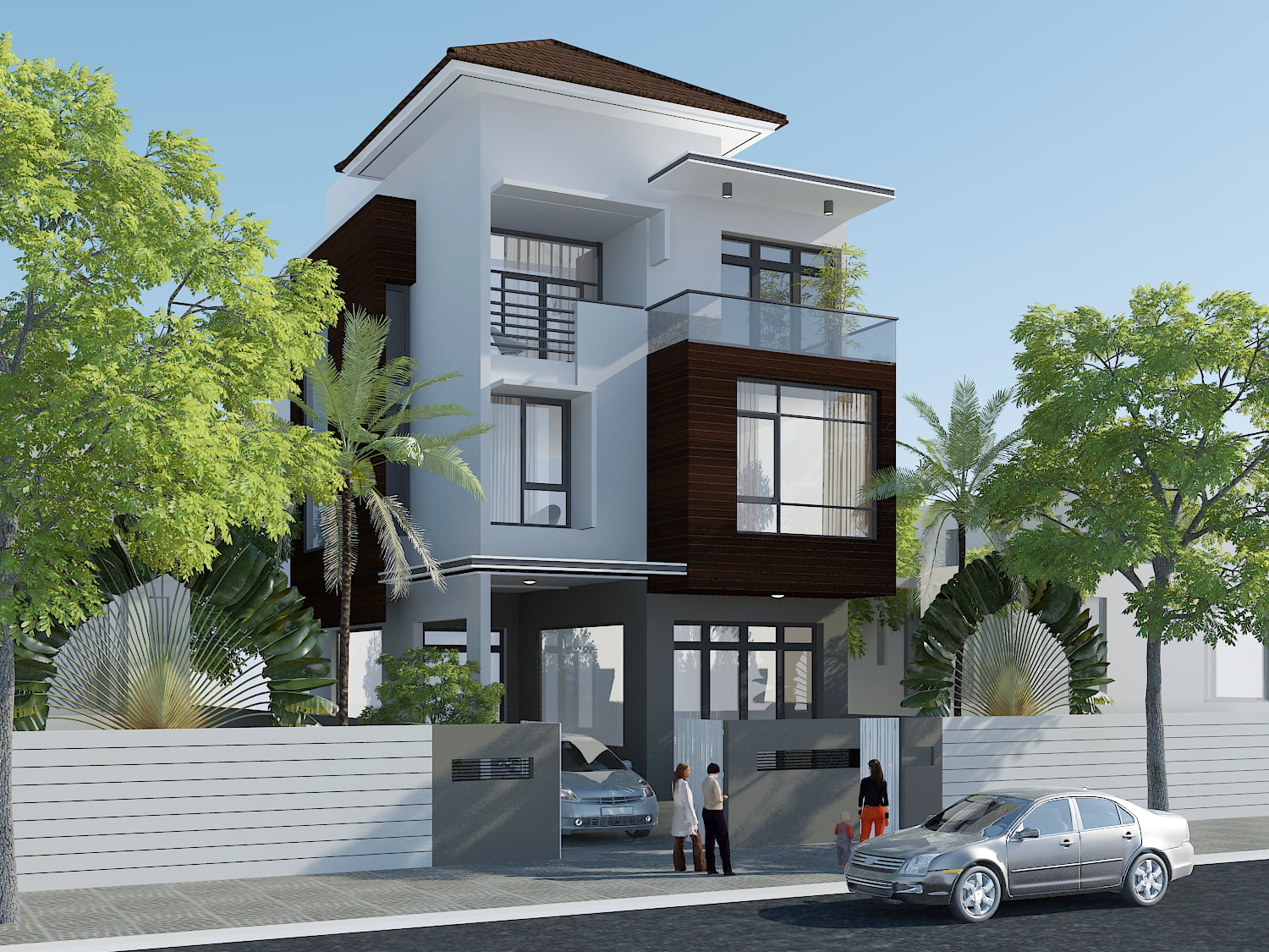 Mệnh Mộc sơn nhà màu gì để mang đến tài vận xua đi đen đủi.