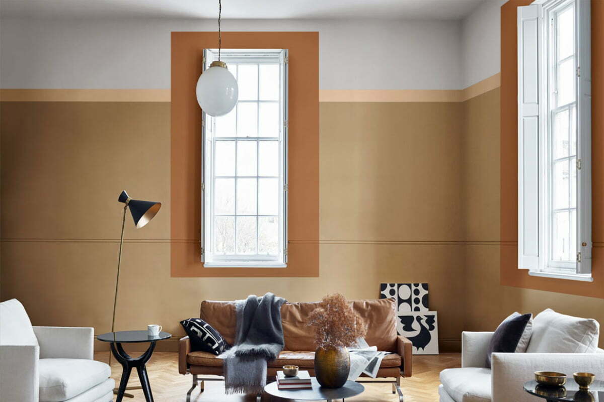 Canh Thìn nên chọn sơn nhà màu nâu