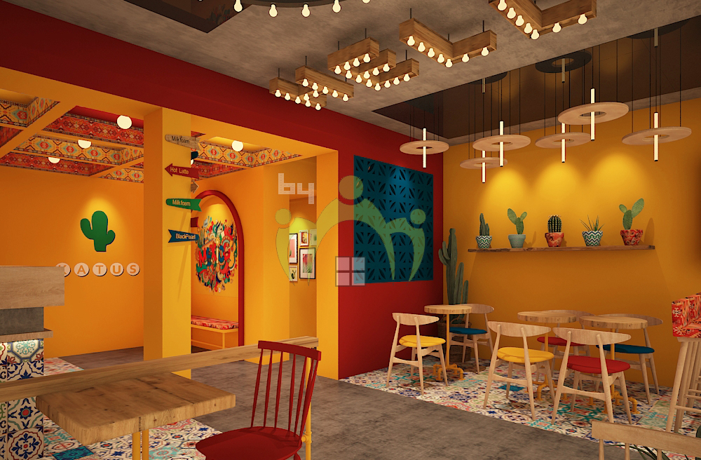 Cách trọn màu sơn nhà hàng