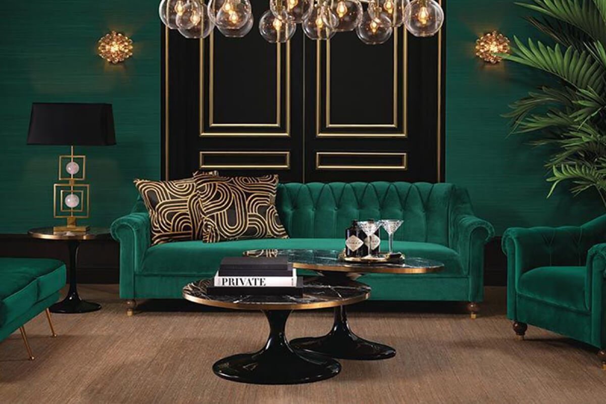 Màu sơn hợp tuổi Nhâm Dần mệnh Kim: đen, xanh dương, xanh lá cây