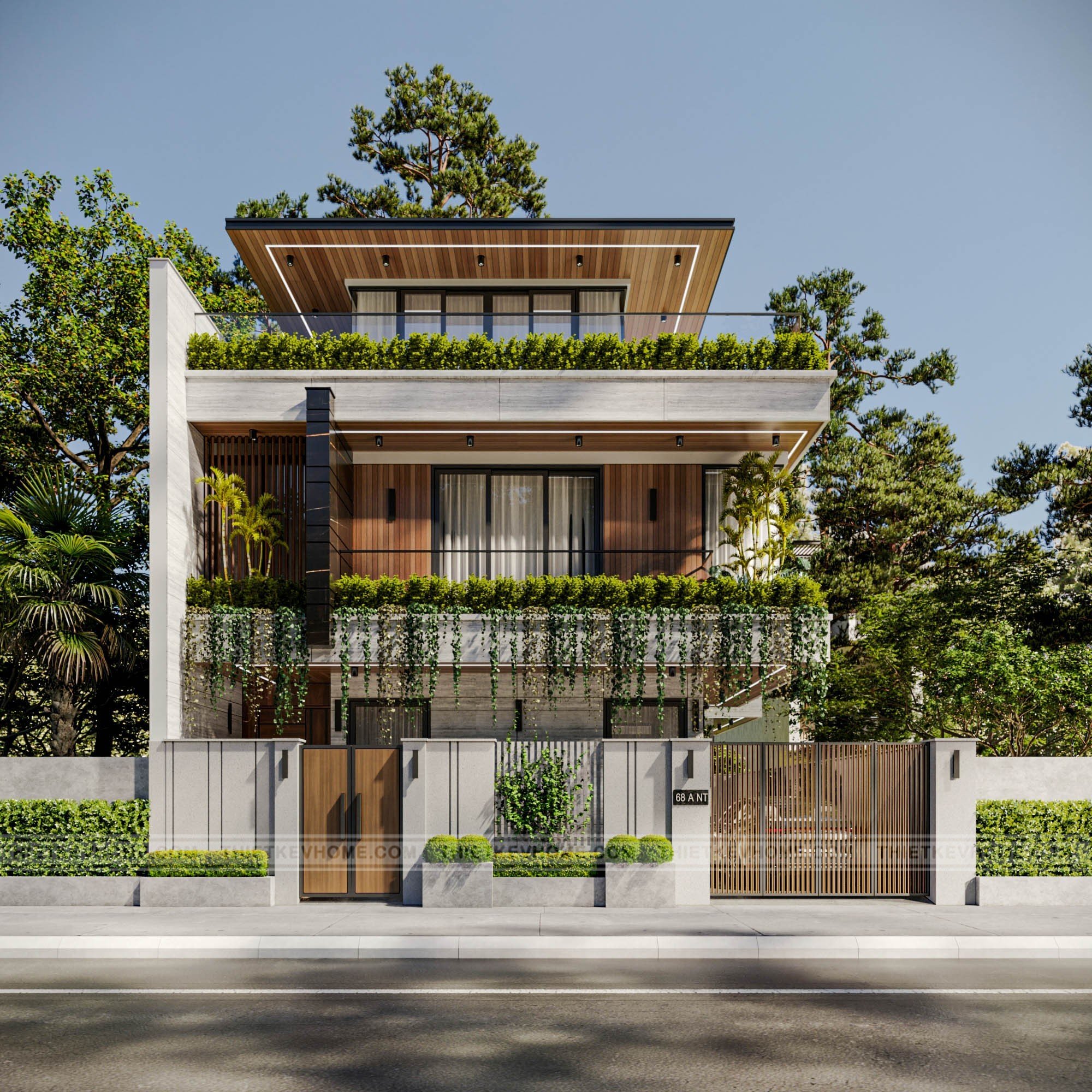 Cách pha sơn màu óc chó