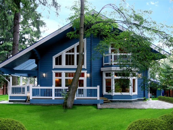 Chọn màu sơn ngoại thất cho người mệnh Mộc