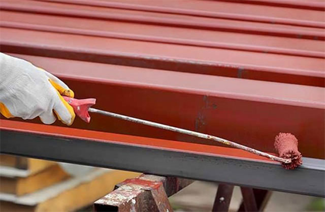 Sơn kim loại hệ nước. thosonnhadep