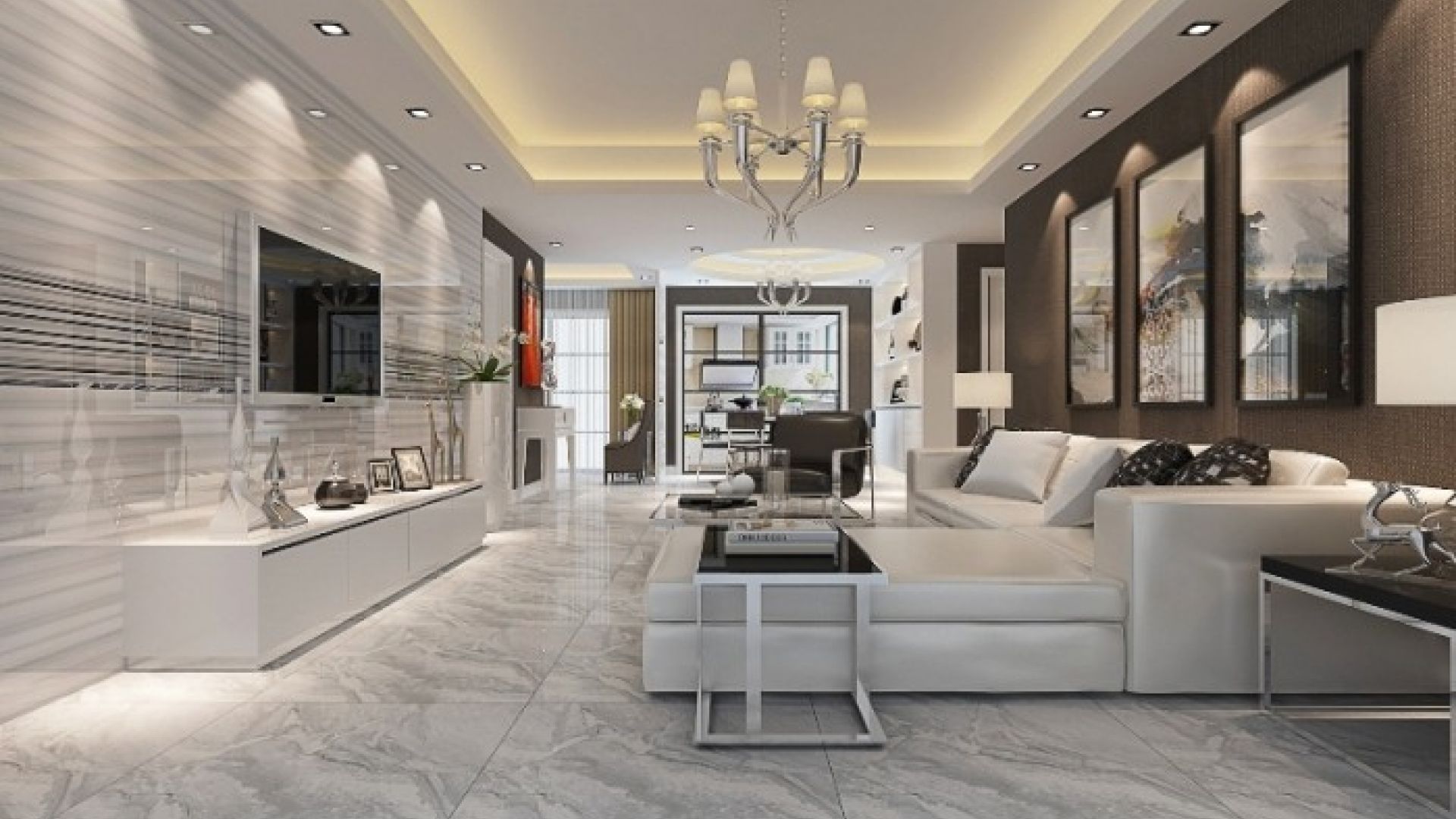 Tường nhà nên sơn hay ốp gạch