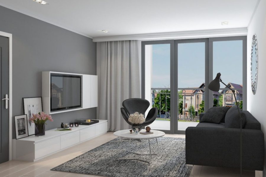 Chọn màu sơn phòng khách theo hướng