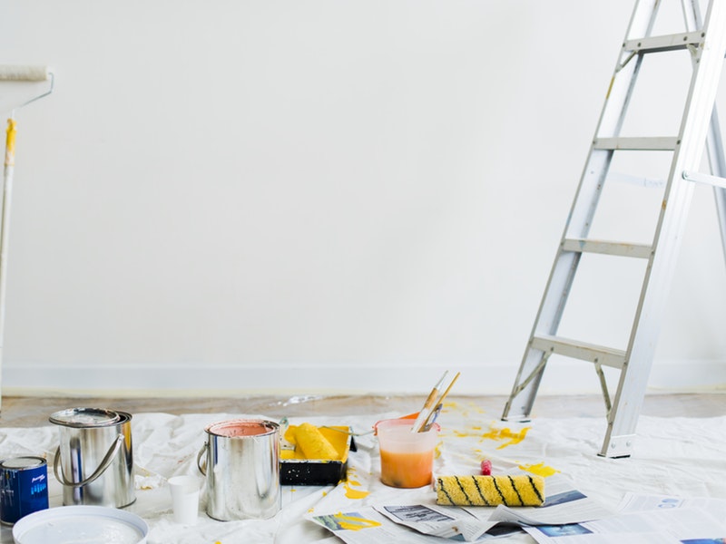 Cách tự tính khối lượng sơn tường nhà