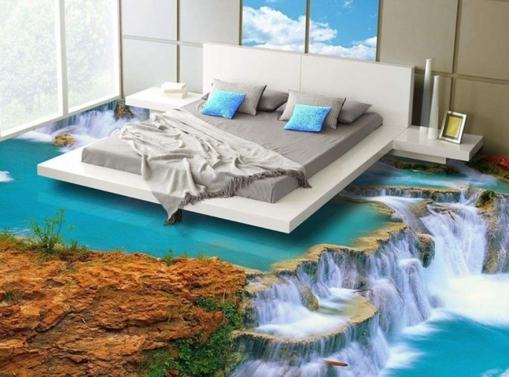 Cách sơn nền nhà 3D đơn giản