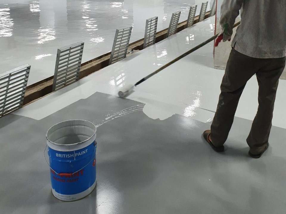Hướng dẫn thi công sơn sàn nhà