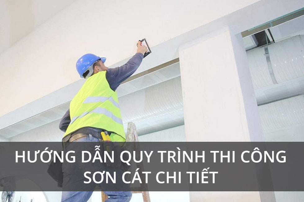 Giá thi công sơn cát biển