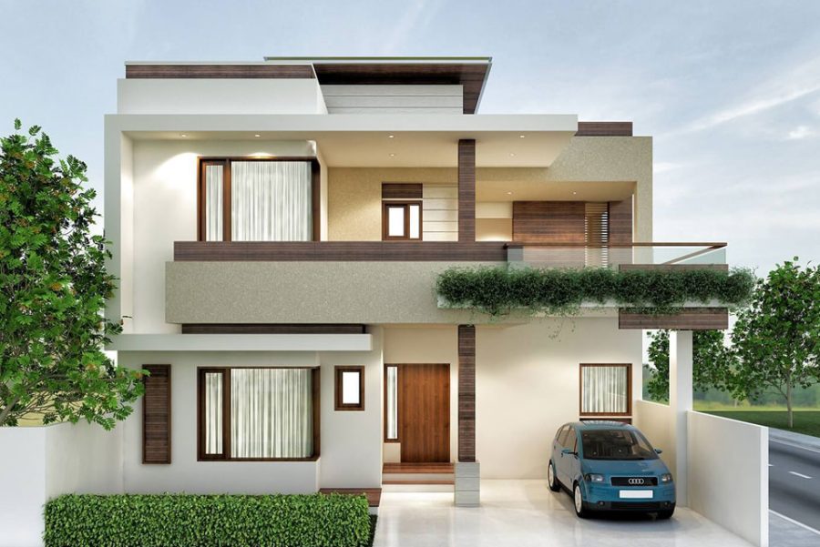 màu sơn tường ngoại thất đẹp