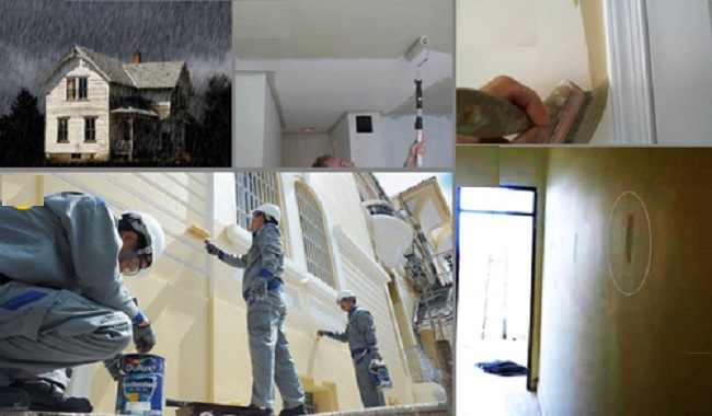 Xử lý đang thi công sơn mà gặp trời mưa như thế nào