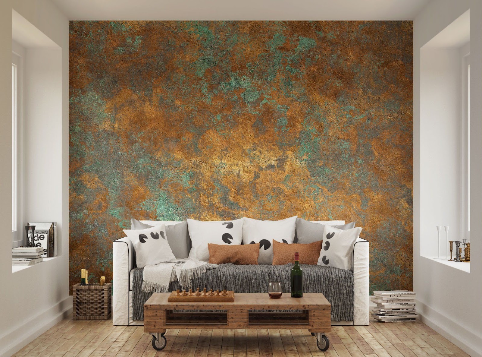 Sơn hiệu ứng rỉ sét Patina - Báo giá và thi công - WALDO