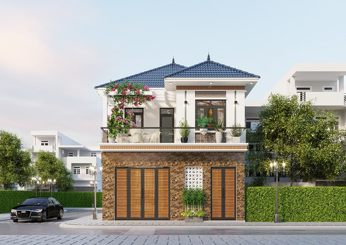 Những màu sơn nhà đẹp năm 2024 