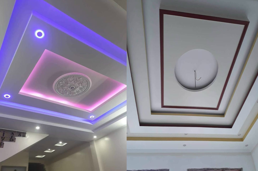 màu phào chỉ trần nhà đẹp