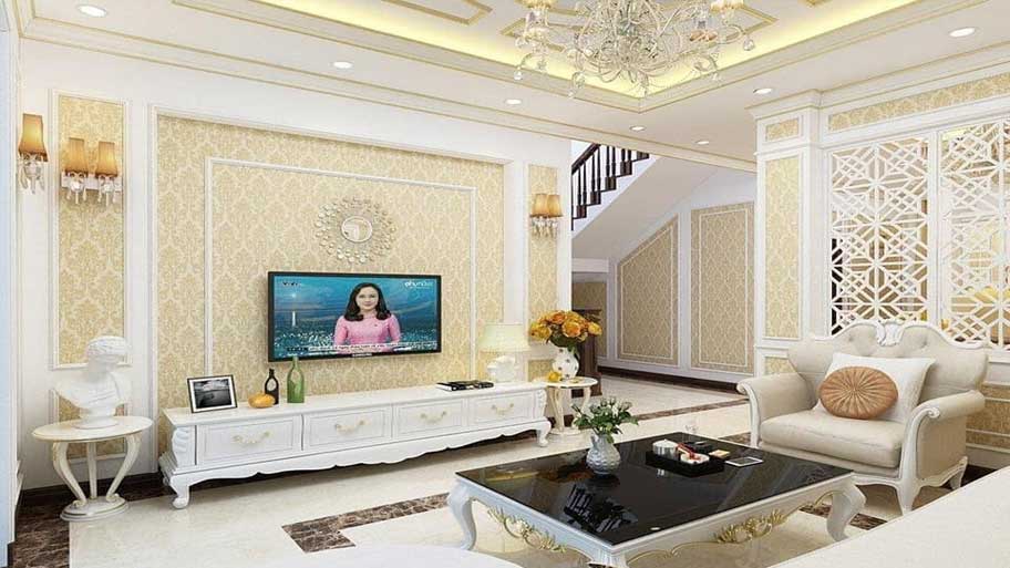 màu phào chỉ trần nhà đẹp