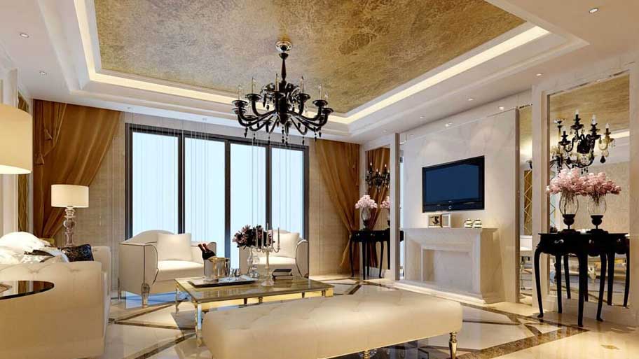 màu phào chỉ trần nhà đẹp