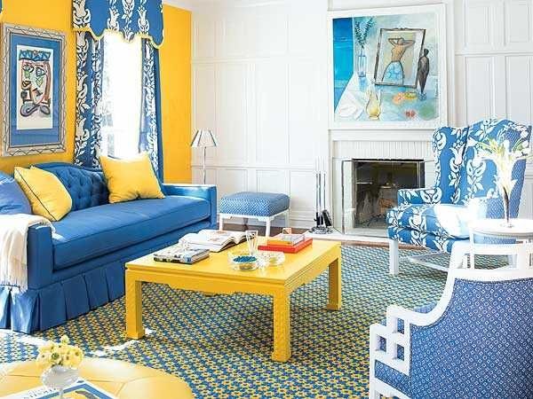 Cách phối sơn nhà màu xanh đẹp