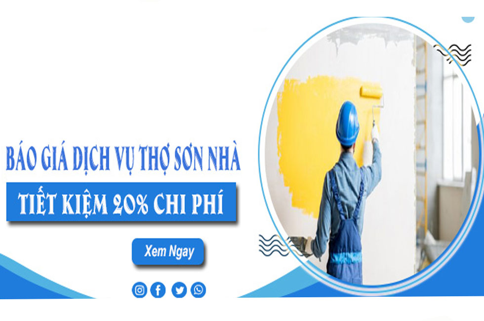 Tư vấn sơn nhà giá rẻ THỢ SƠN HÀ NỘI 'thosonnhadep'' 