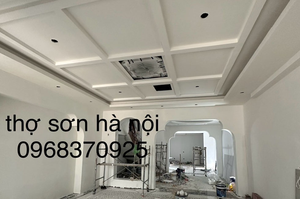 Cách tính mét vuông sơn nhà 'thosonnhadep'