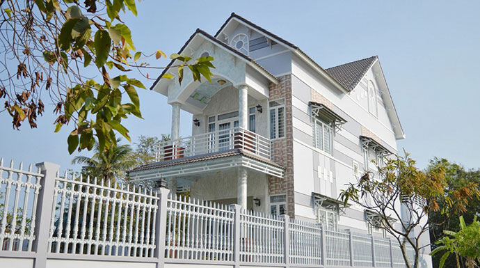 Top 50 mẫu hàng rào màu xám đẹp và độc đáo nhất