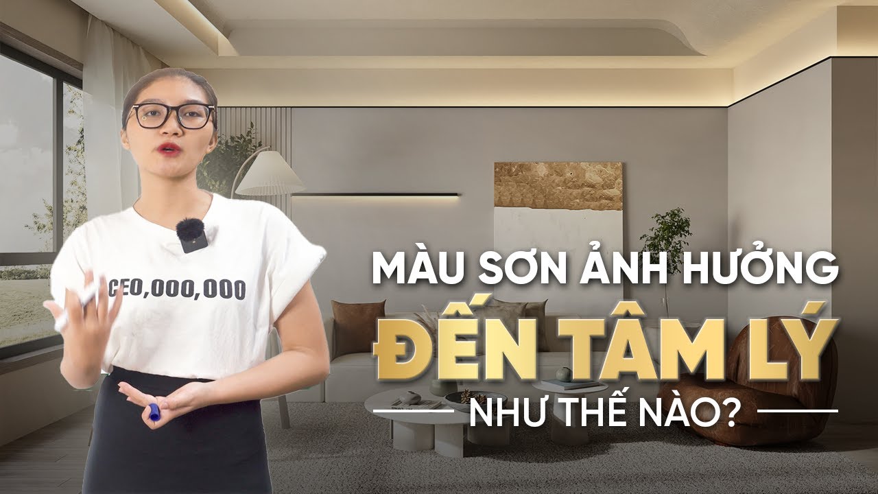 Ảnh hưởng của màu sơn đối với tâm trạng con người