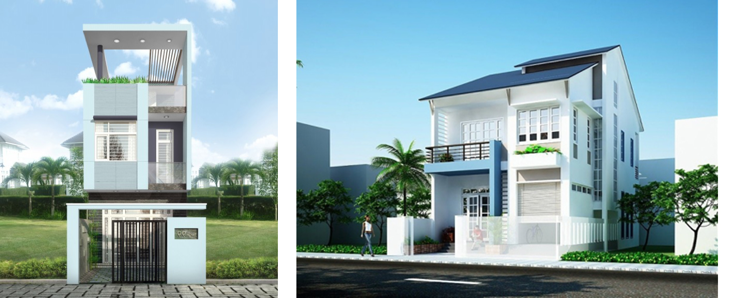 Sơn nhà màu trắng đẹp tinh khôi & trong trẻo