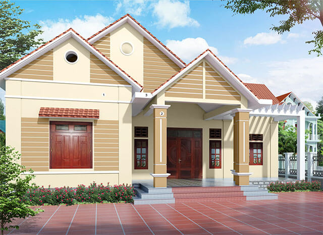 Sơn màu đất cho ngoại thất