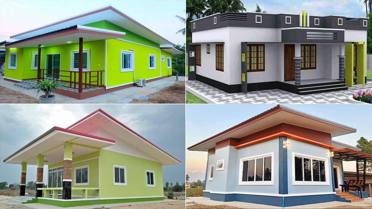 Sự kết hợp màu sơn ngoại thất