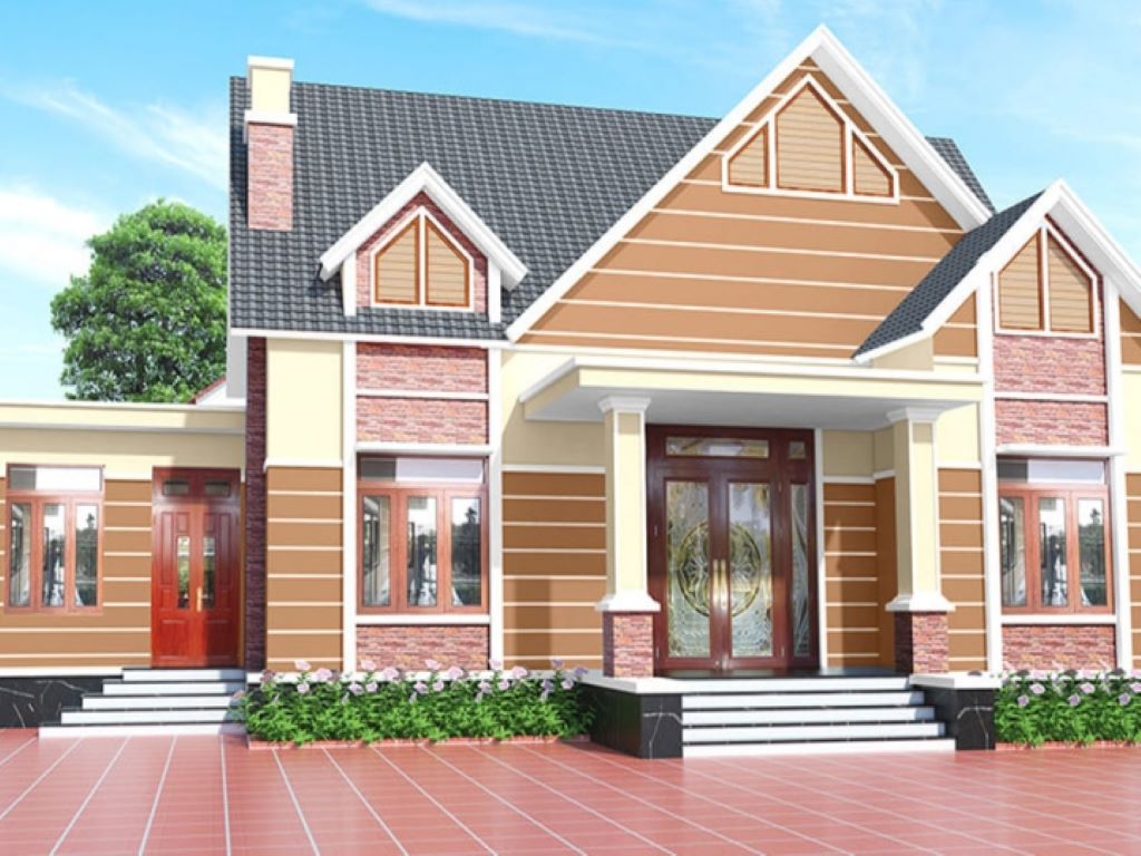 Sự kết hợp màu sơn ngoại thất
