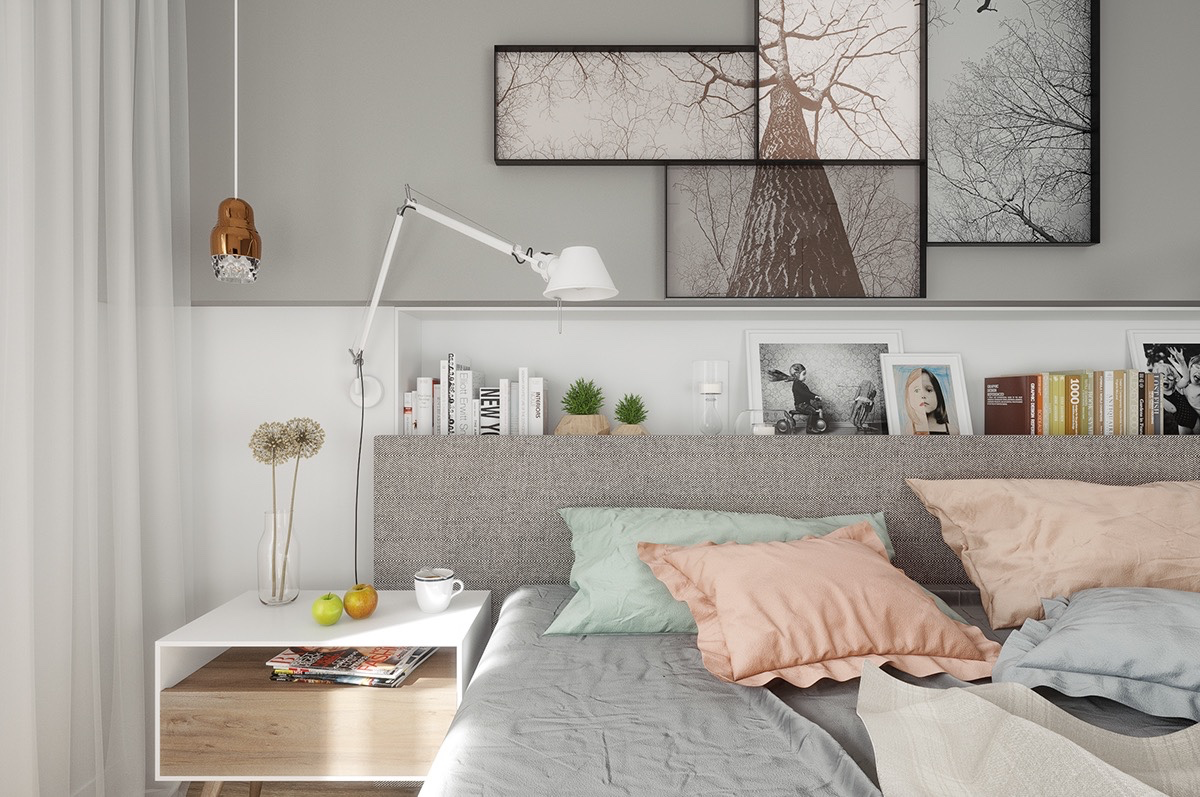 Sự kết hợp của những tông màu pastel