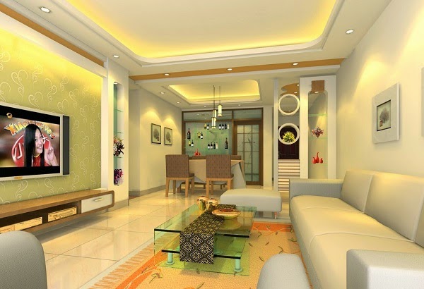 Sơn nhà màu vàng kem đẹp cuốn hút