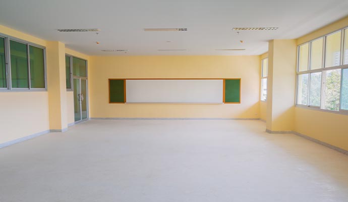 Ý tưởng màu sơn phòng học.