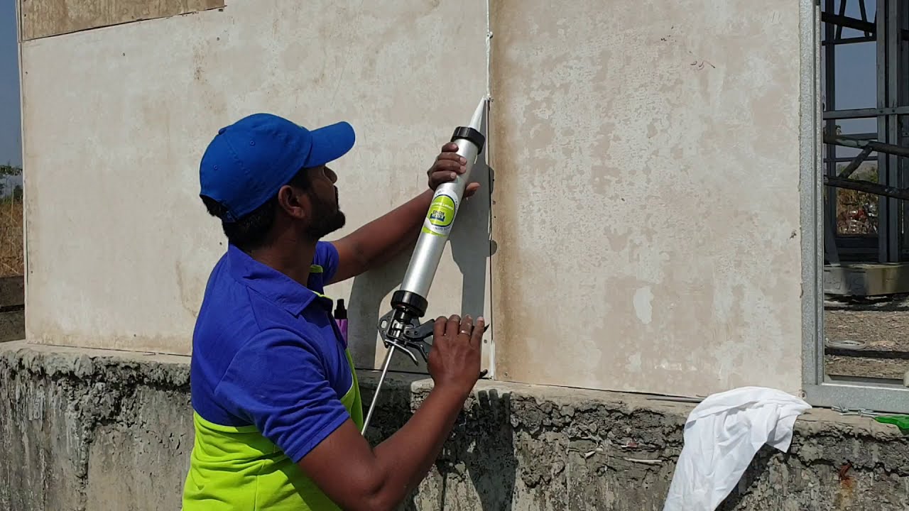 #How to fill Vertical Expansion Joints ?