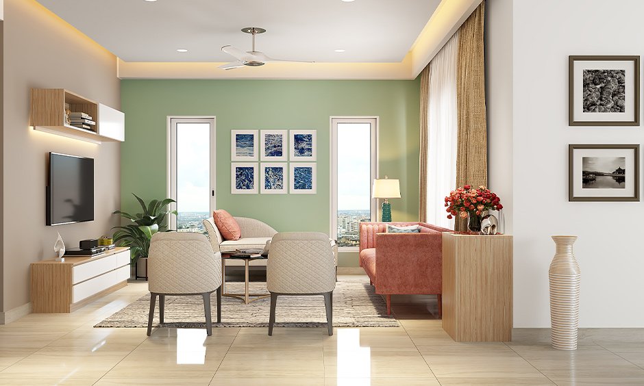 Khám phá cách kết hợp màu trần nhà với tường nhà