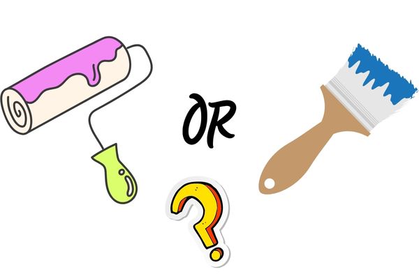 Sơn chân tường bằng cọ hay bằng rulo: Đâu là lựa chọn tối ưu? 