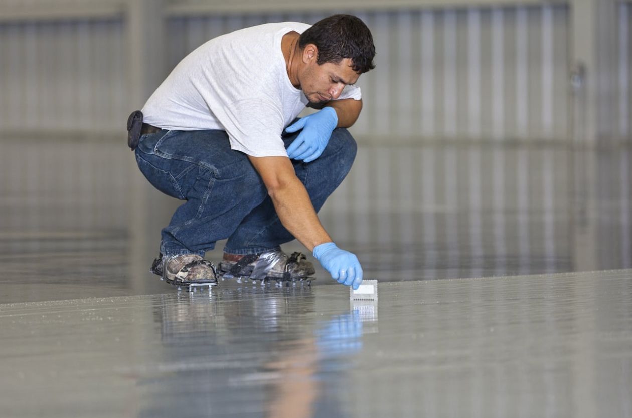 Tại sao sơn sàn Epoxy bị bong bóng?
