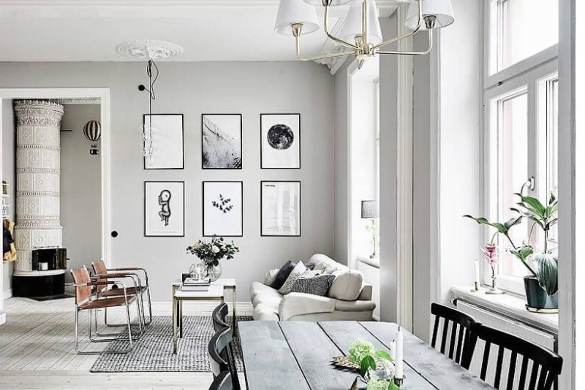 Sơn acrylic trong thiết kế nội thất
