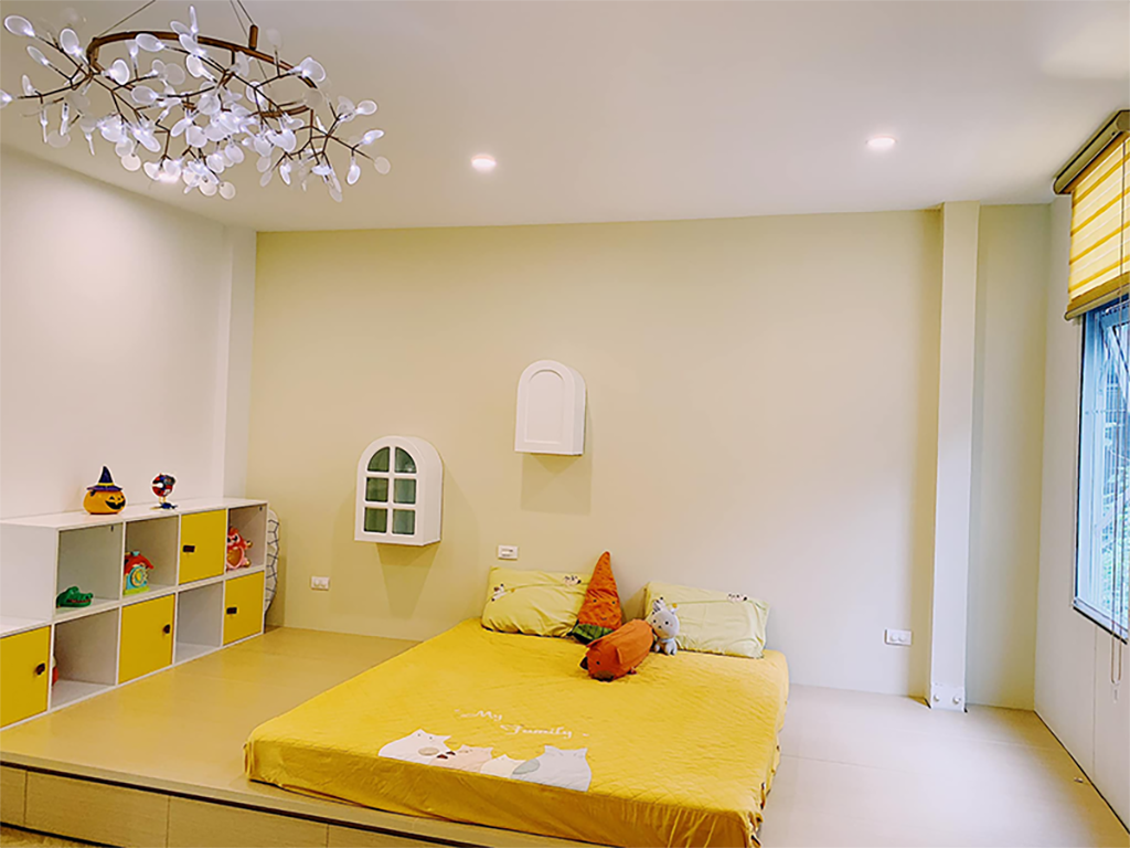 Phòng ngủ sơn màu vàng kem: Lựa chọn hoàn hảo cho một không gian ấm áp