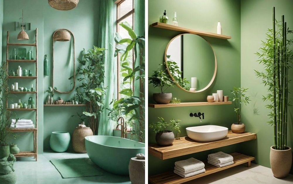 TOP màu sơn đẹp nhất cho phòng tắm hiện đại và thư giãn