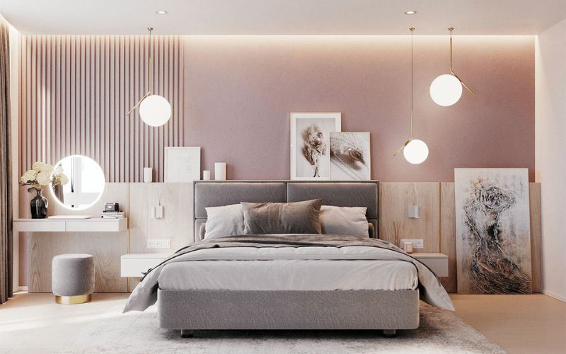 Sử dụng màu sơn trung tính cho phòng ngủ nhẹ nhàng yên tĩnh