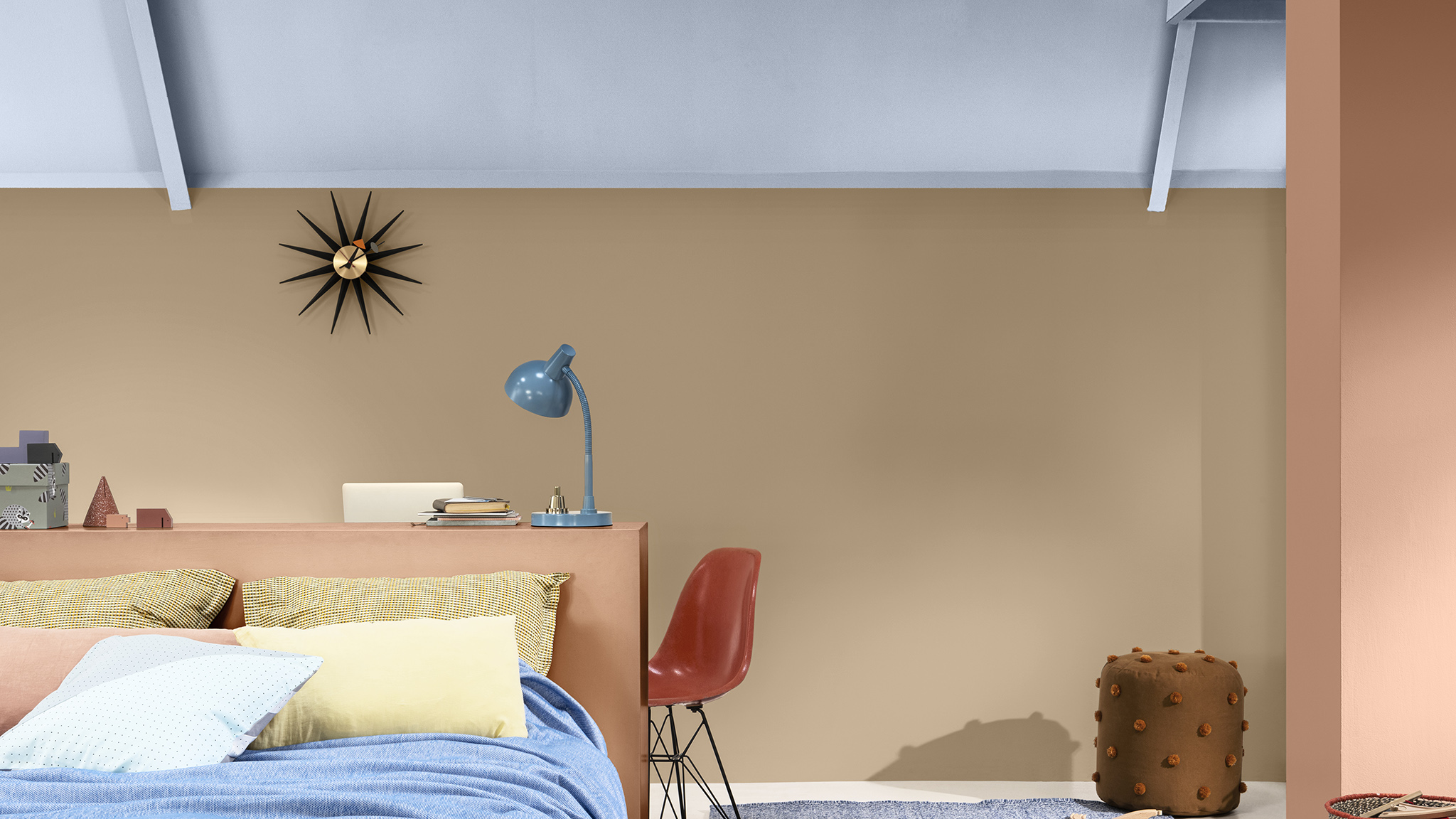 10 sự kết hợp màu sơn tường đẹp nhất để thử vào hè năm nay
